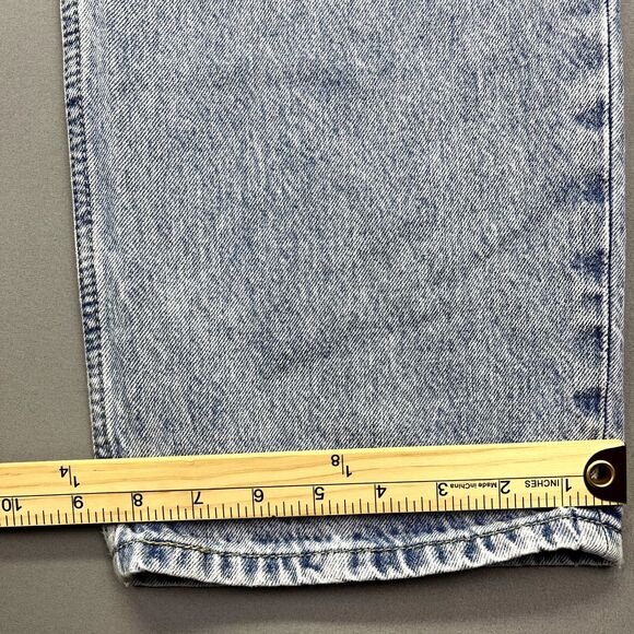 Levi's Women's Low Pro Relaxed Straight Leg Mid-Rise Jeans Size 31 (Fits 34") - Picture 8 of 16